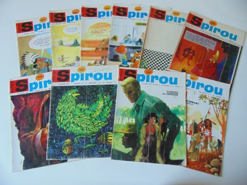 Spirou lot magazines - spirou,