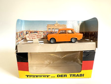 Rare Diecast Metal Vitesse Trabant 601 Der Trabi Orange 1:43 Model Car
