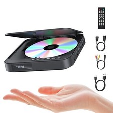Lecteur DVD pour TV Mini Lecteur DVD HD 1080p Lecteur DVD HDMI Prend en Charg...