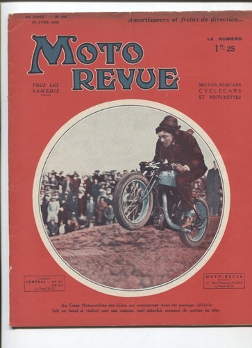 Moto revue 476 - revue, n°476