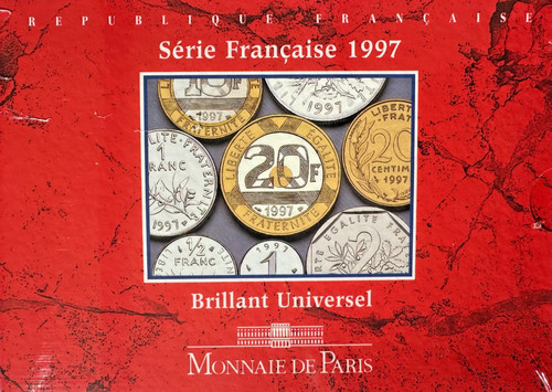 Série france 1997 brillant - france,