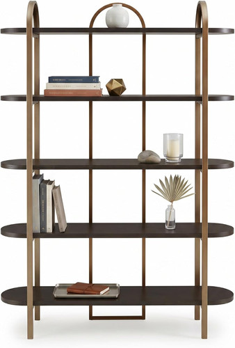 Shelf etagere bookcase - 5-shelf,