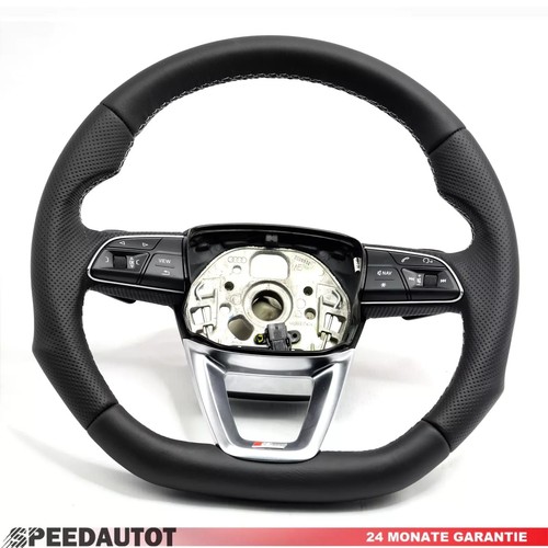 Volant plat cuir - pour, audi