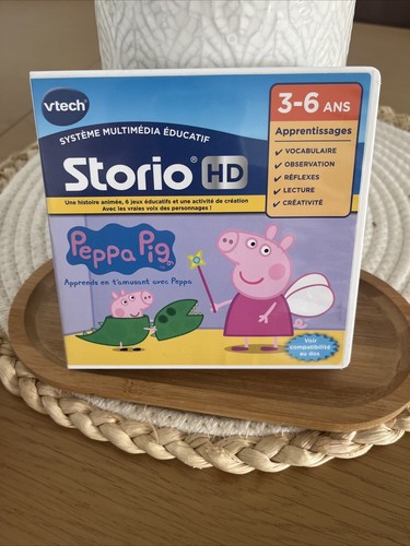 Vtech jeu storio peppa - peppa, pig