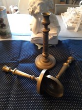 3 anciens bougeoirs époque