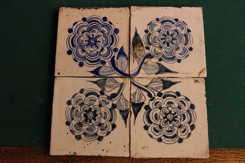 Ancien carrelage delft - carrelage, de