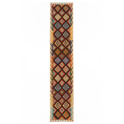 Dicarpet kelim afghan 390x78 - kelim,