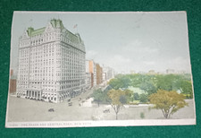 CPA ETATS-UNIS - The Plaza and Central Park, New York