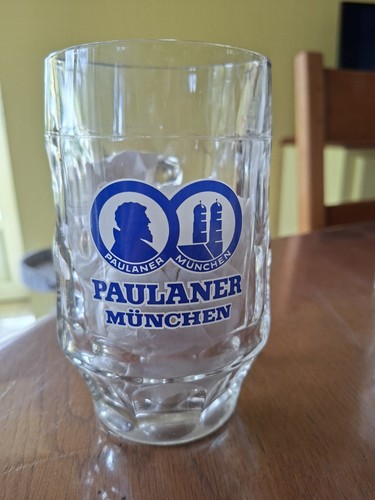 Chope bière 50cl paulaner - chope,