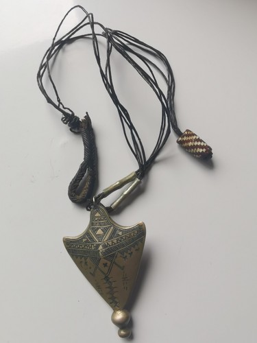 Rare collier touareg cordon - rare,