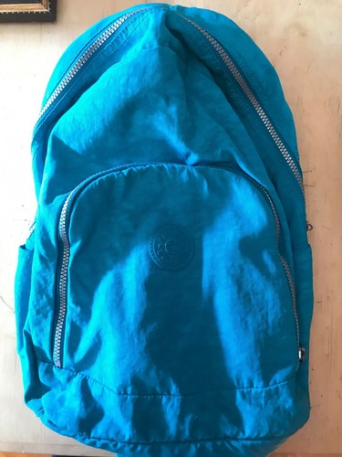 Zaino kipling azzurro usato - azzurro,