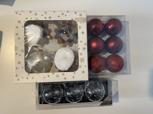 Lot boules noël - lot, de