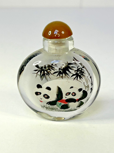 Tabatiere flacon verre - tabatiere, en