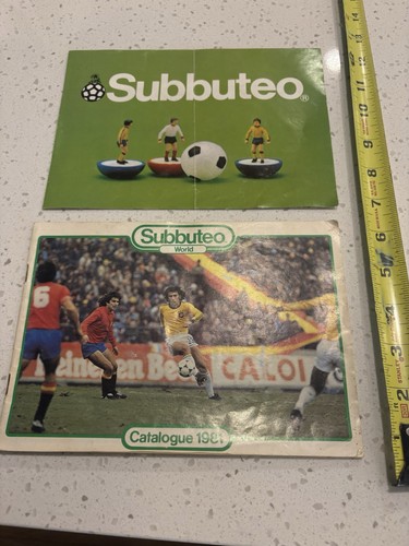 Vintage 1981 subbuteo world - 1981,