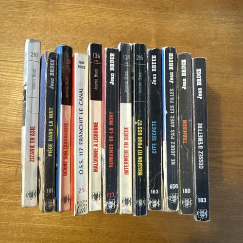 Lot livres oss 117 i - de,