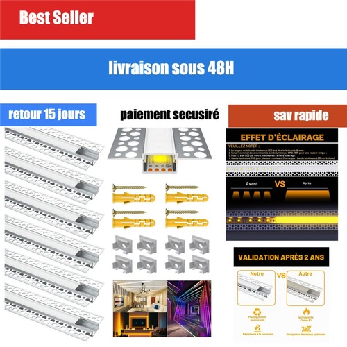 Profilé led encastrable - profilé,