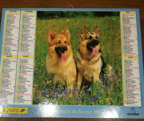 Calendrier ptt almanach - ,,