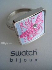 Swatch Bijoux : Anneau " Flowercage " (Ref N° JRP014) Neuf / Excellent Prix