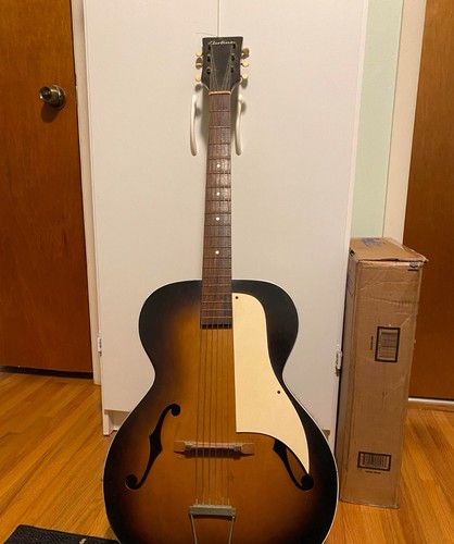 1961 airline archtop acoustic - archtop,