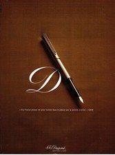 1975 Advertising 420 S.T. Dupont the Gide Pen Advertising 420 Advertising