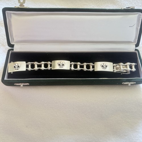 Bracelet argent 925 fleur - 925,