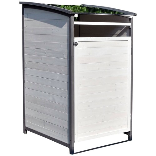 Habillage poubelle jardin - poubelle,