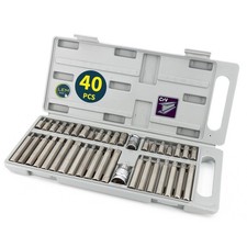 Coffret d'embout de vissage 40 pièces pour perceuse visseuse