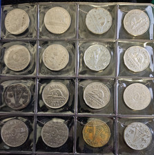 ⭐ Lot vedette – 16 pièces canadiennes de 5 cents (1922–1978) – Variétés rares