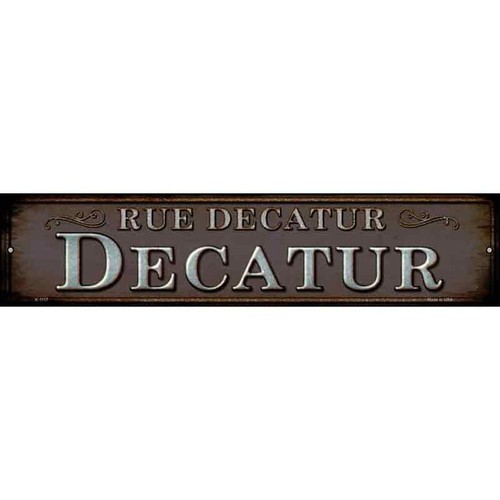 Rue decatur novelty metal - decatur,