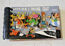 ASTERIX lot de 60 cartes humour reliées surprise ! devine qui Cartoon collection