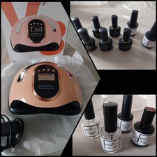 Lampe UV ongles + vernis semi