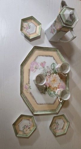 Antique prussia tea set - antique,