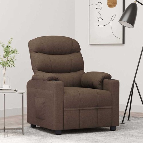 Fauteuil inclinable marron - fauteuil,