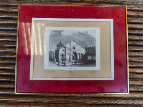 Tableau gravure église - , de