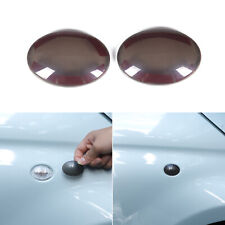 Side Marker Turn Signal Light Cover Smoked For 2007-19 Fiat 500 500e 500c Abarth
