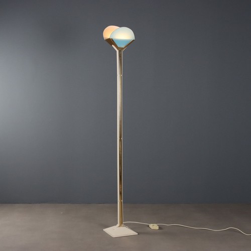 Lampadaire vintage aluminium - lampadaire,