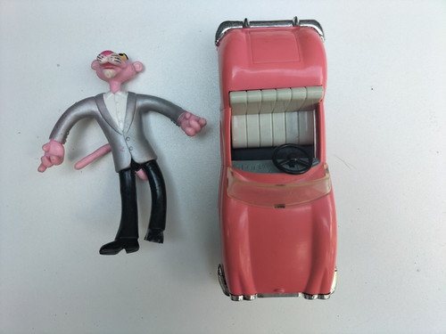 Panthère rose voiture - et,