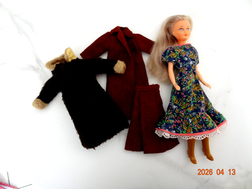 Poupée vintage tressy 14 - vintage,