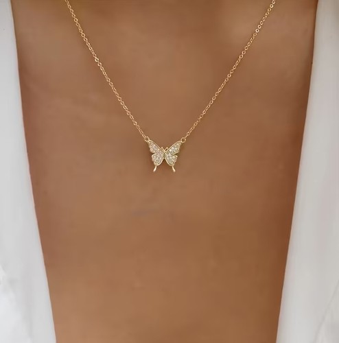 Collier fantaisie chaîne - fantaisie, en