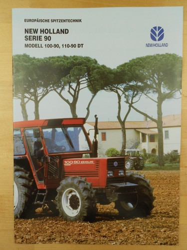 Brochure new holland série - brochure, 90