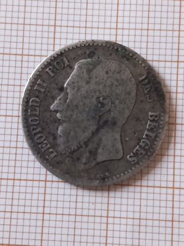 Franc 1867 léopold - léopold, ii