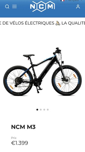 Vélo électrique vtt - vélo,