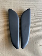 06-08 BMW E85 E86 Z4M Z4 M Center Console Side Cover Leather Trim Set Black OEM