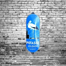 Plaque émaillée POTASSE D'