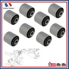 8 SILENTBLOC PONT ARRIÈRE