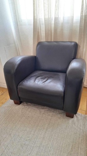 Salon cuir excellent - salon,
