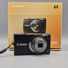 [Near Mint] Canon PowerShot A2300 HD 16MP Digital Camera Black 5x Zoom, Charger