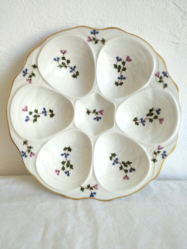 Ancienne assiette huîtres - ancienne, À