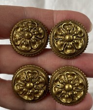 4 boutons Anciens Pour tiroir