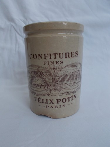 Pot confitures fines ancien - pot,